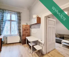 1-pokojowe mieszkanie z balkonem - osobna kuchnia - ul. Łobzowska – Kraków