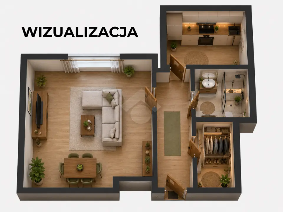 Kraków - Nowa Huta - os. Urocze - 31 m²