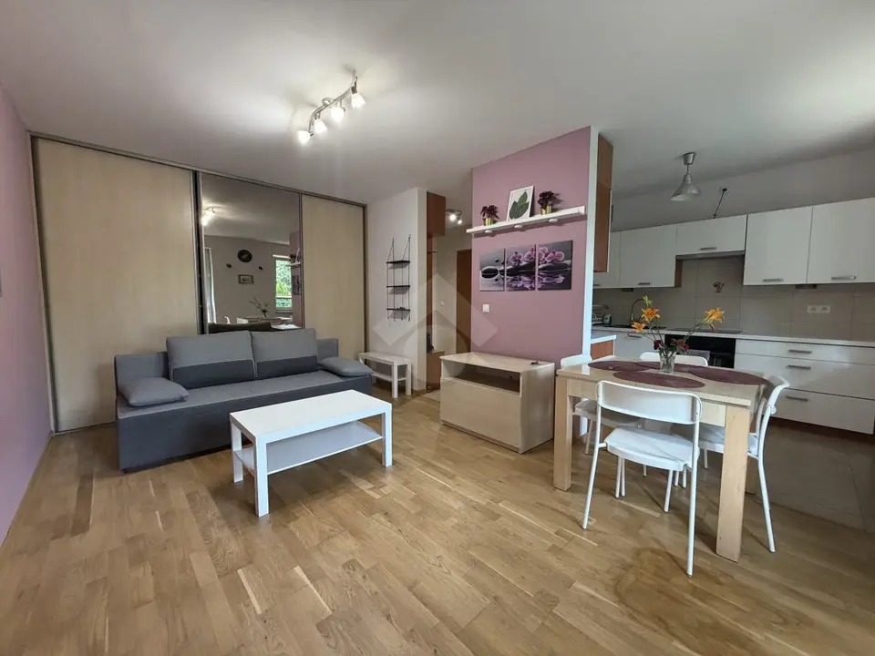 2 pokoje | półotwarta kuchnia | balkon | zamknięte osiedle – Kraków