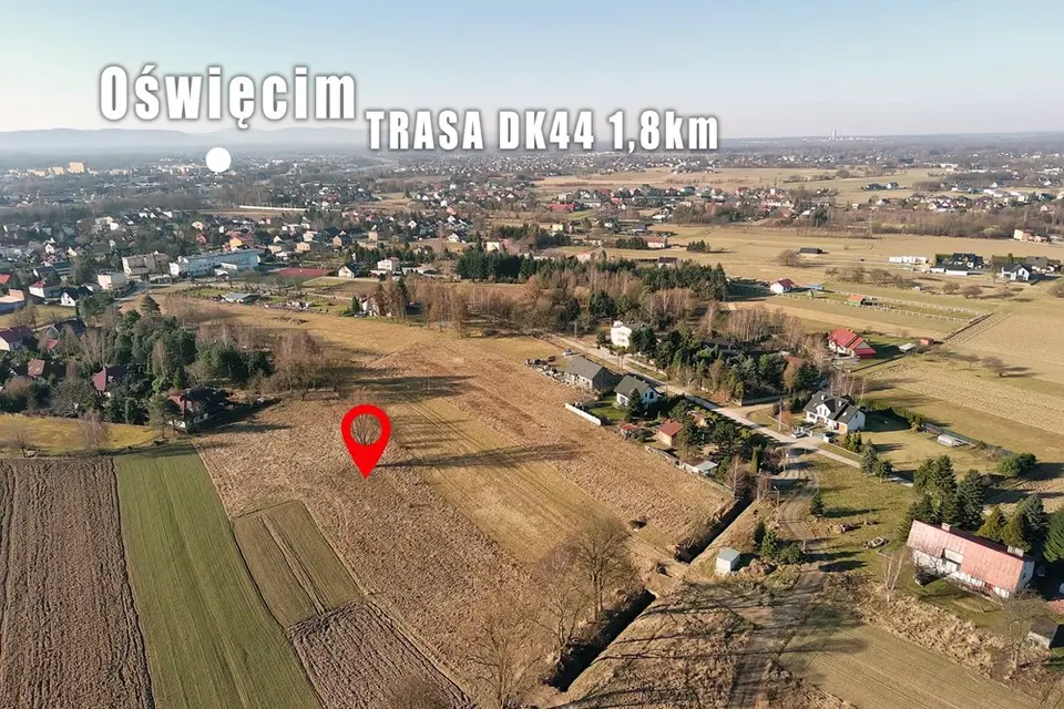 Działka budowlana w Babicach, gmina Oświęcim. – Babice