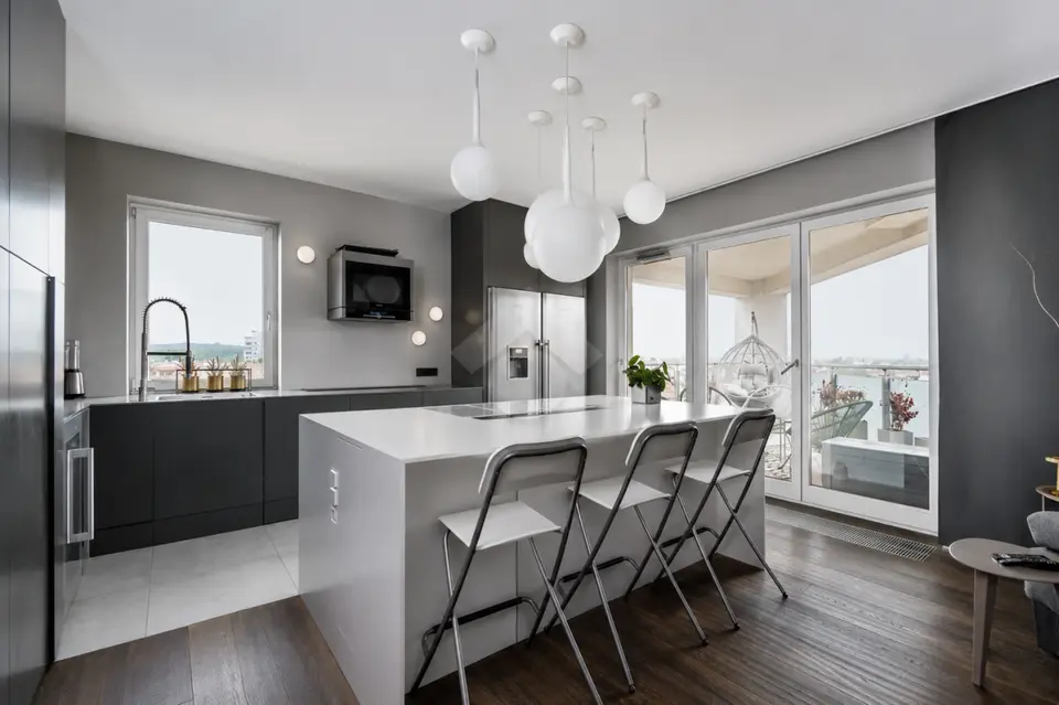 Apartament z widokiem na panoramę miasta - RUCZAJ - Taras – Kraków
